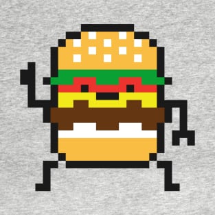 8 Bit Burger T-Shirt